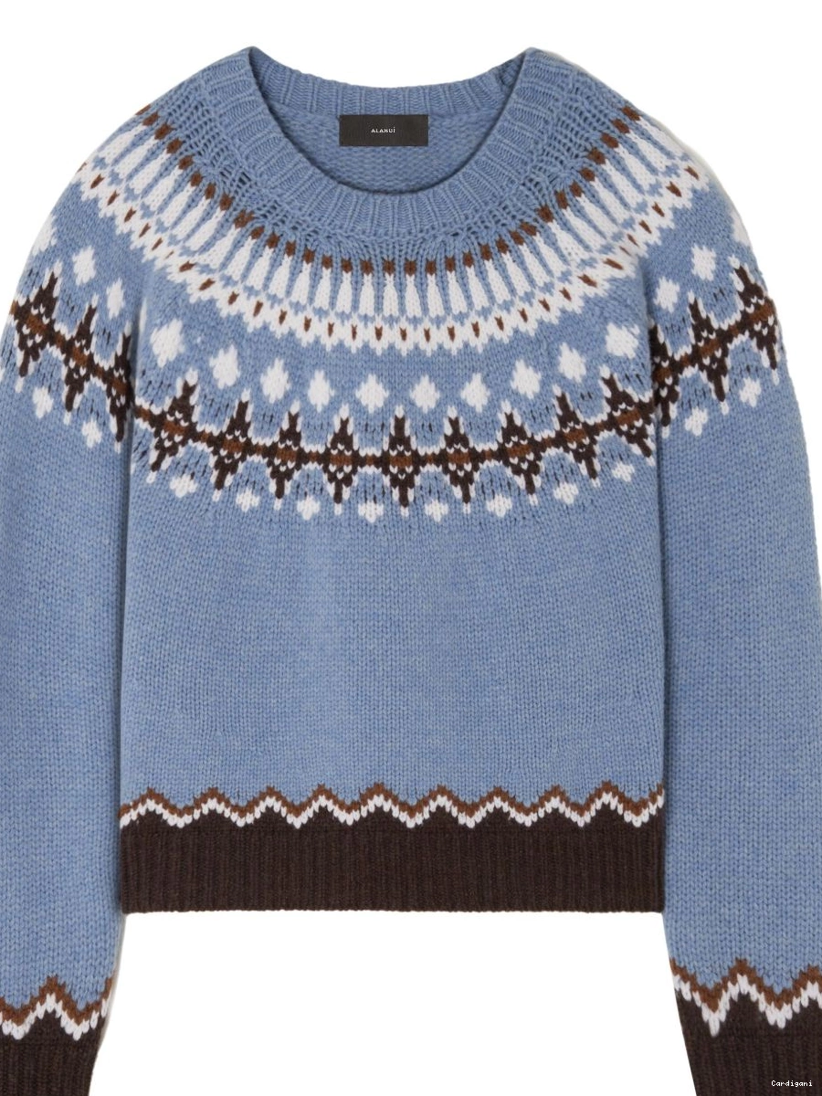 Affordable Winter virgin-wool Sweet jumper Women Alanui 0710